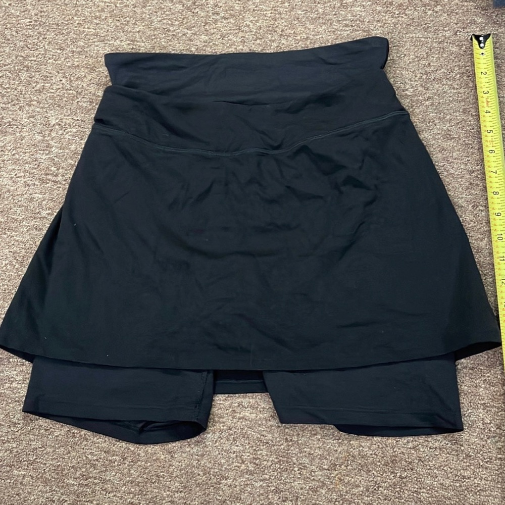 SPANX skort in black size XL - x-large skirt shorts